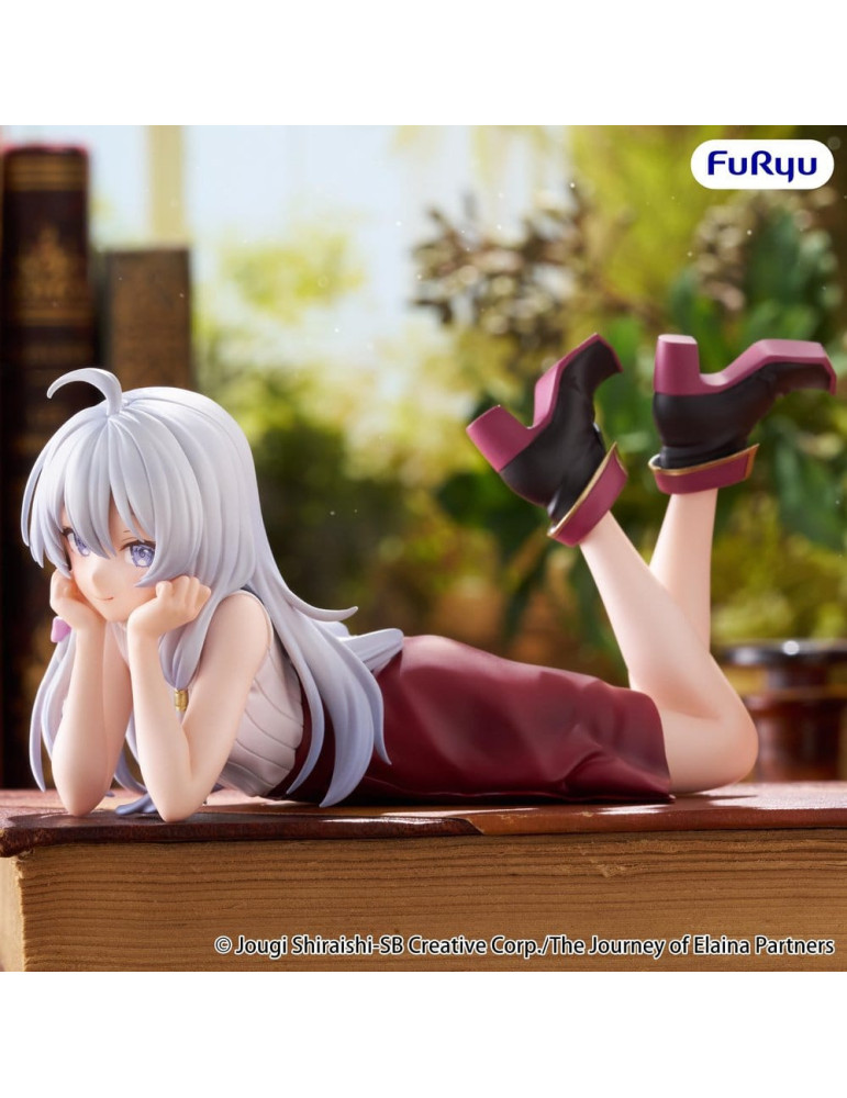 The Journey of Elaina Noodle Stopper PVC Figure Elaina Lying Down Ver. 11 cm Furyu