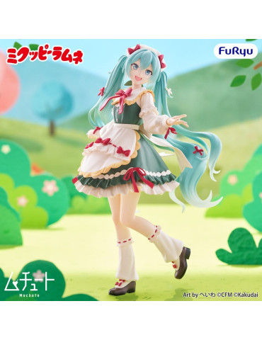 Hatsune Miku x Kuppi Ramune Muchute PVC Figure Mikuppy Ramune Ver. 18 cm Furyu