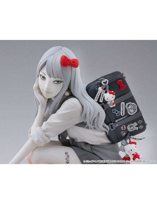 Junji Ito figurine PVC Gyaru Tomie x Hello Kitty 14 cm Good Smile