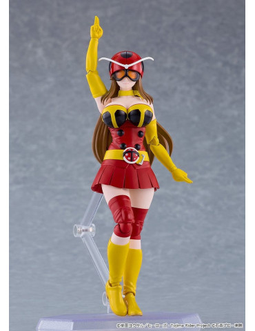 Tojima Wants to Be a Kamen Rider Figma Action Figure Yuriko Okada (Electro-Wave Human Tackle Ver.) 14 cm Good Smile