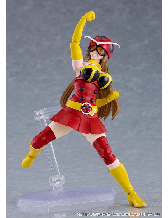 Tojima Wants to Be a Kamen Rider Figma Action Figure Yuriko Okada (Electro-Wave Human Tackle Ver.) 14 cm Good Smile