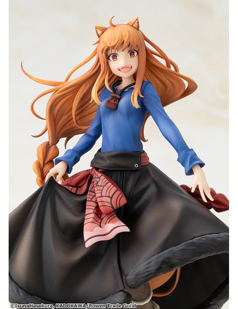 Spice and Wolf: Merchant Meets the Wise Wolf KDcolle PVC Figure Holo illustration by Jyuu Ayakura 17 cm Kadokawa