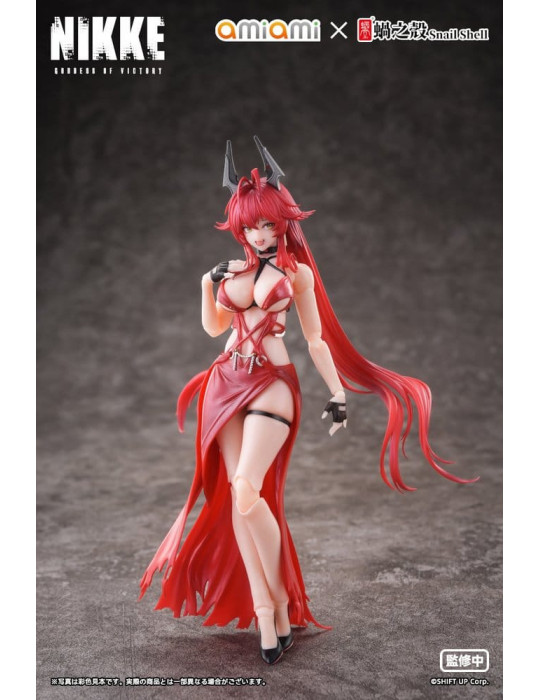 Goddess of Victory: Nikke Action Figure 1/12 Red Hood Nonsense Red 16 cm Snail Shell