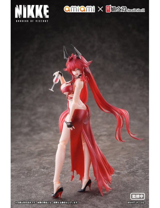 Goddess of Victory: Nikke Action Figure 1/12 Red Hood Nonsense Red 16 cm Snail Shell