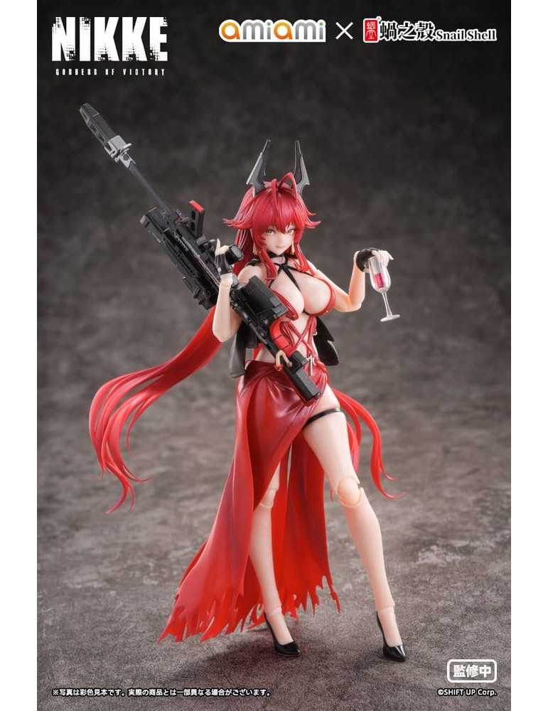 Goddess of Victory: Nikke Action Figure 1/12 Red Hood Nonsense Red 16 cm Snail Shell