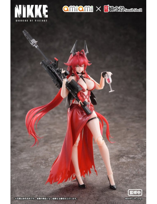 Goddess of Victory: Nikke Action Figure 1/12 Red Hood Nonsense Red 16 cm Snail Shell