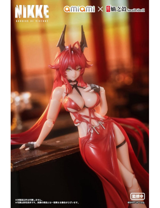 Goddess of Victory: Nikke Action Figure 1/12 Red Hood Nonsense Red 16 cm Snail Shell