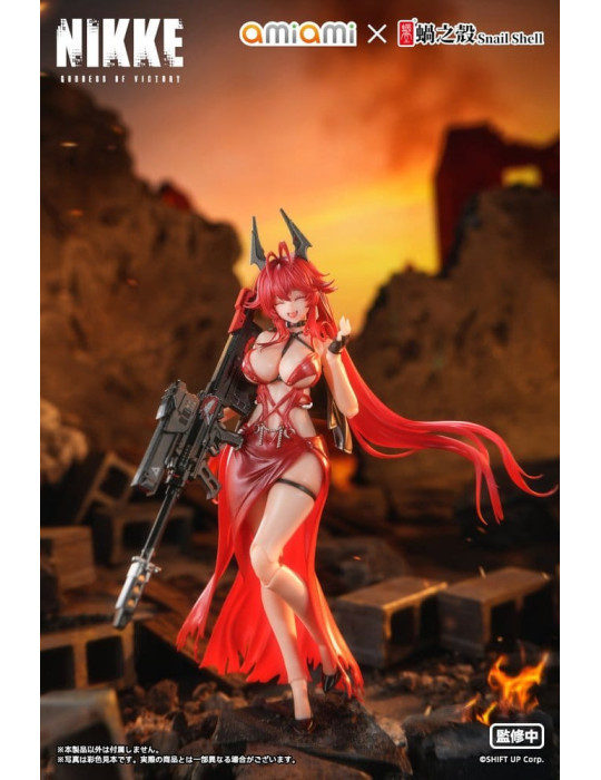 Goddess of Victory: Nikke figurine 1/12 Red Hood Nonsense Red 16 cm Snail Shell