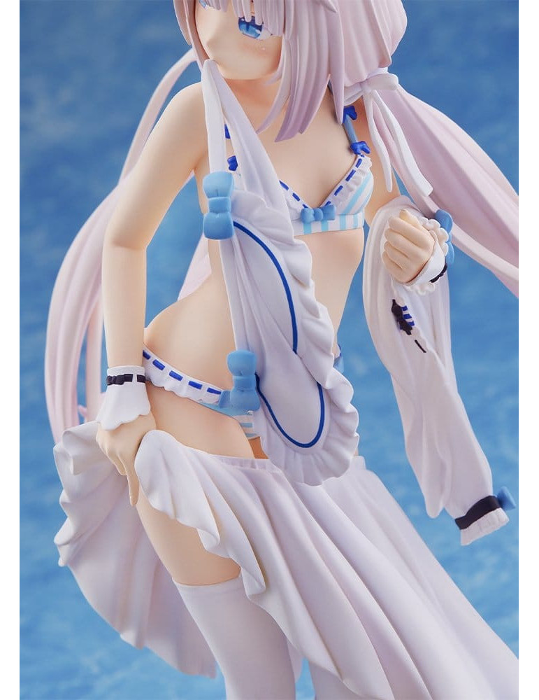 Nekopara PVC Figure 1/7 Vanilla Dress up time 24 cm Plum
