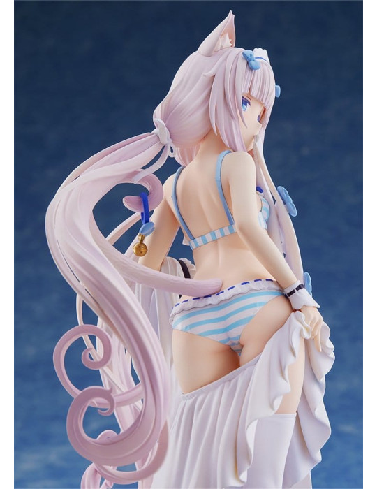 Nekopara figurine PVC 1/7 Vanilla Dress up time 24 cm Plum