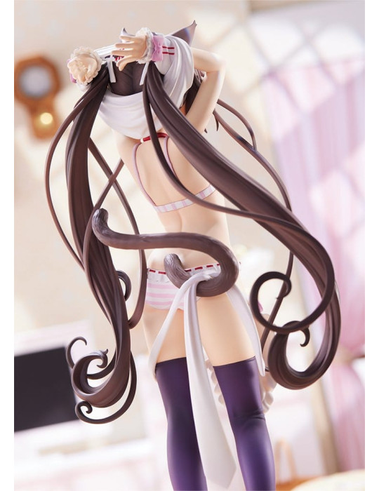 Nekopara PVC Figure 1/7 Chocola Dress up time 24 cm Plum