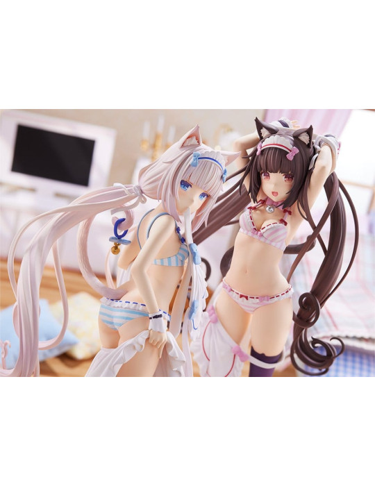 Nekopara PVC Figure 1/7 Chocola Dress up time 24 cm Plum