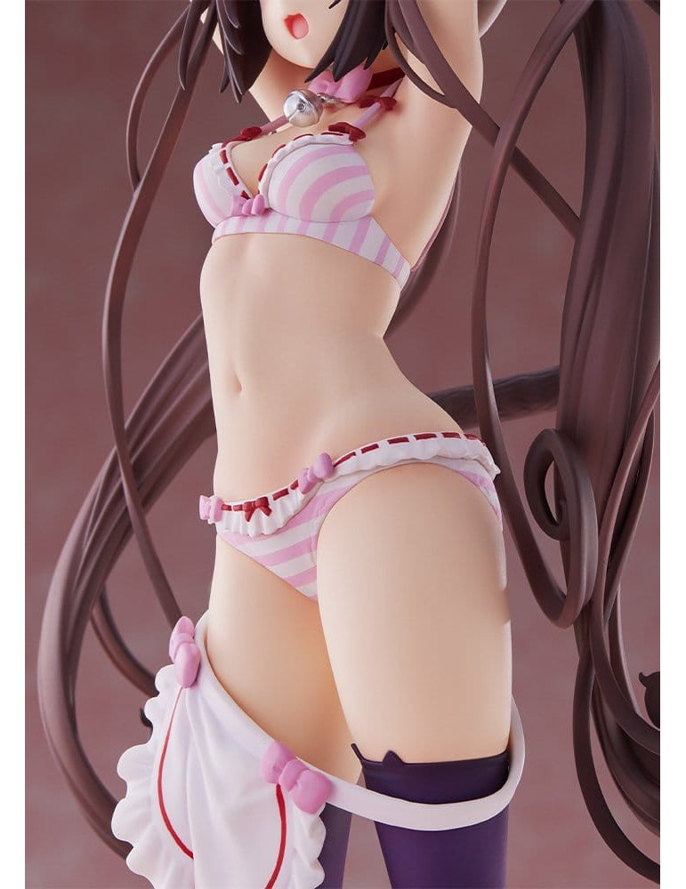 Nekopara PVC Figure 1/7 Chocola Dress up time 24 cm Plum
