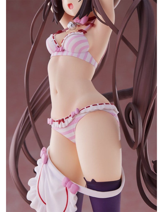 Nekopara PVC Figure 1/7 Chocola Dress up time 24 cm Plum