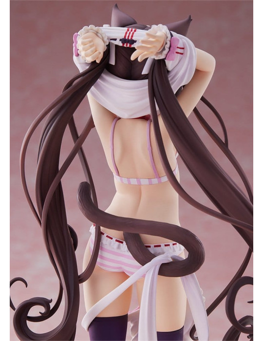 Nekopara PVC Figure 1/7 Chocola Dress up time 24 cm Plum