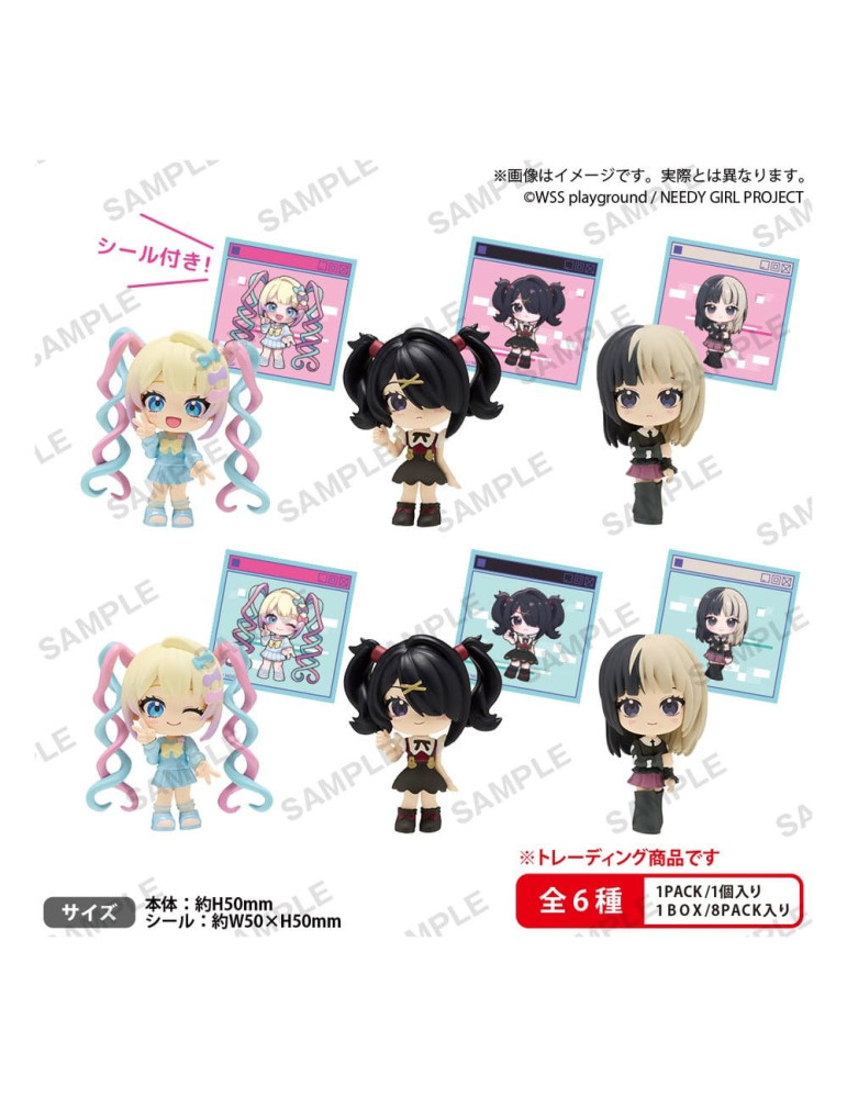 Needy Girl Overdose The Box Rich Mini Figures Collection Figure Blind Box Display Bushiroad