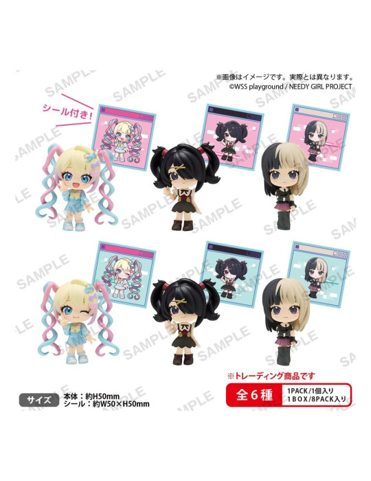 Needy Girl Overdose The Box Rich Mini Figures Collection Figure Blind Box Display Bushiroad