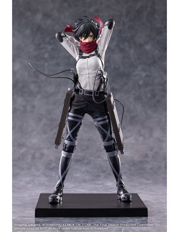 Attack on Titan: The Final Season Oshi Works PVC Figure Mikasa Ackerman The Final Season Ver. 25 cm Kotobukiya