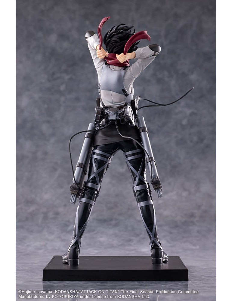 Attack on Titan: The Final Season Oshi Works PVC Figure Mikasa Ackerman The Final Season Ver. 25 cm Kotobukiya