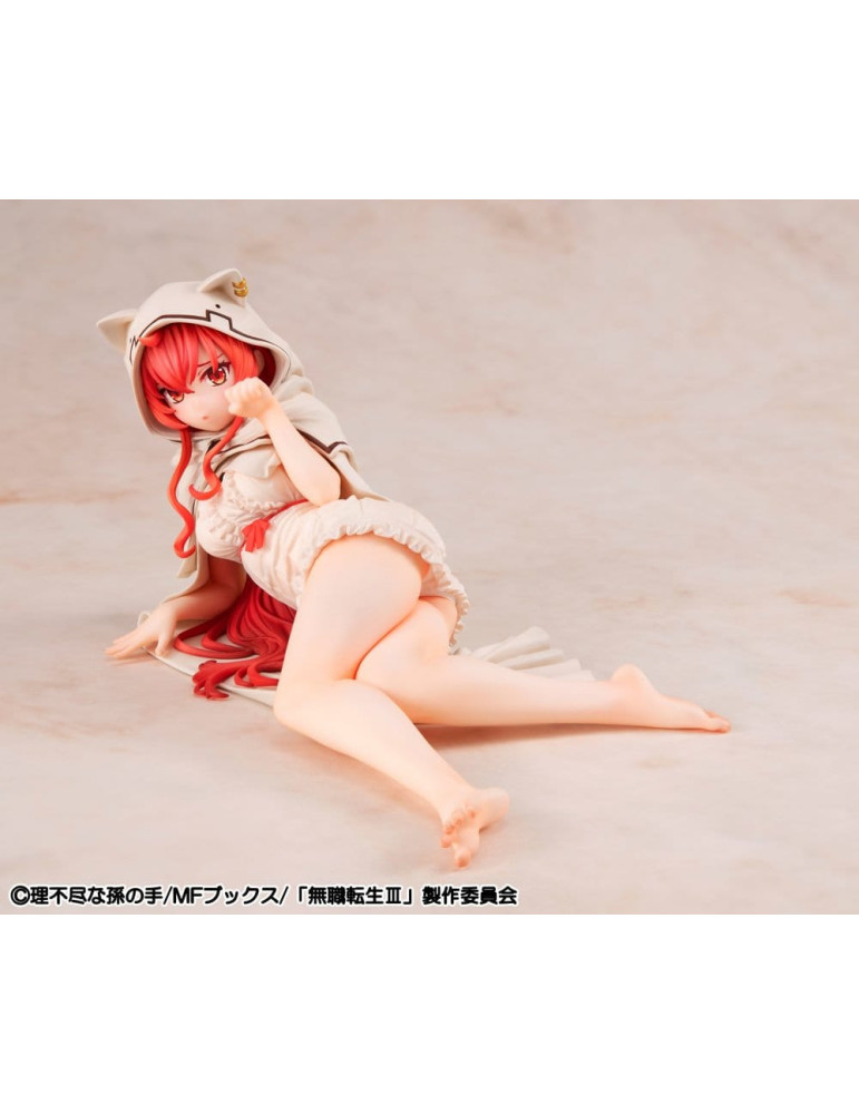 Mushoku Tensei: Jobless Reincarnation Melty Princess PVC Figure Eris Sleep with Eris Ver. Palm Size 12 cm Megahouse