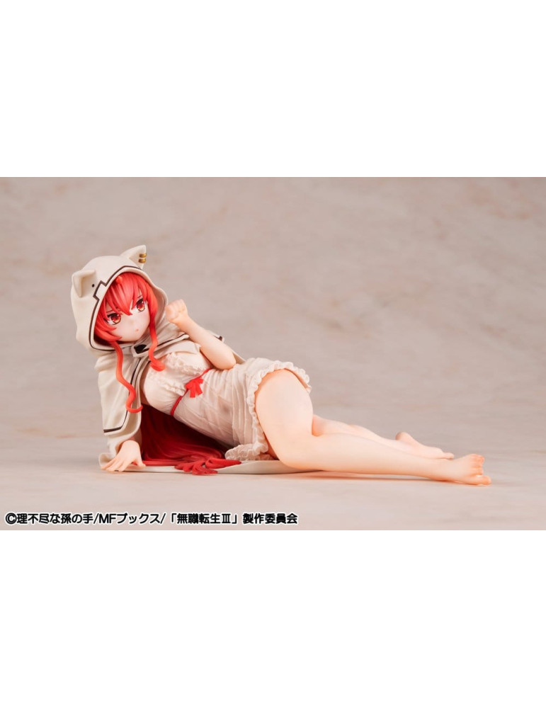 Mushoku Tensei: Jobless Reincarnation Melty Princess PVC Figure Eris Sleep with Eris Ver. Palm Size 12 cm Megahouse