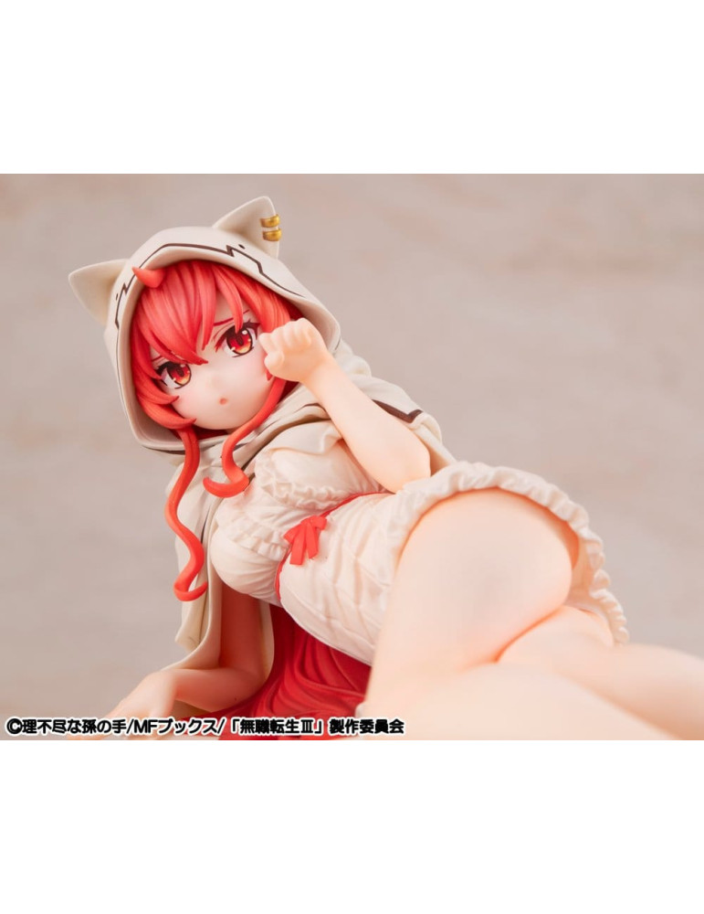 Mushoku Tensei: Jobless Reincarnation Melty Princess PVC Figure Eris Sleep with Eris Ver. Palm Size 12 cm Megahouse