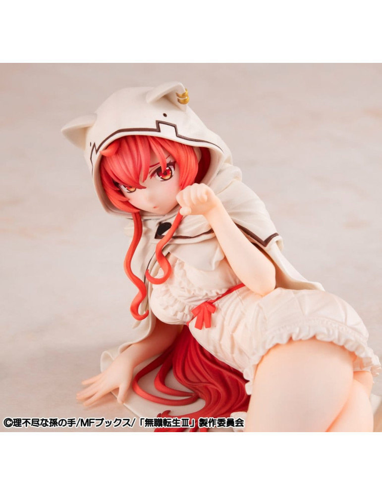 Mushoku Tensei: Jobless Reincarnation Melty Princess PVC Figure Eris Sleep with Eris Ver. Palm Size 12 cm Megahouse