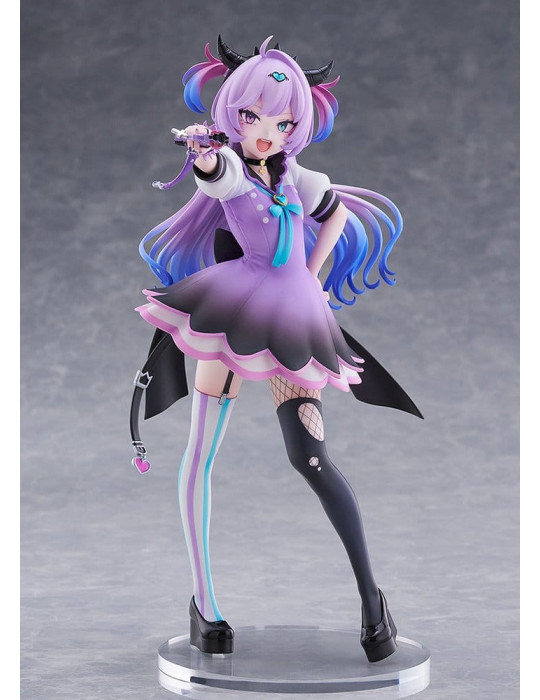 Needy Girl Overdose PVC Figure 1/7 Purple Lollipop 22 cm Claynel