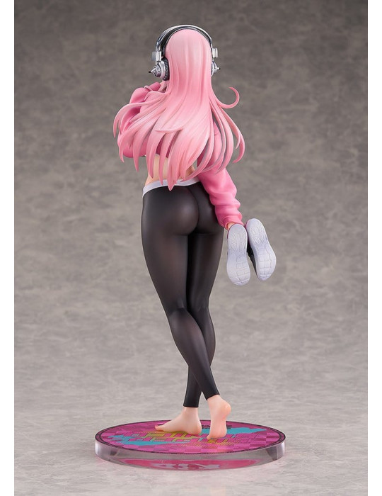 Super Sonico PVC Figure 1/6 Exercise Ver. 27 cm Solarain