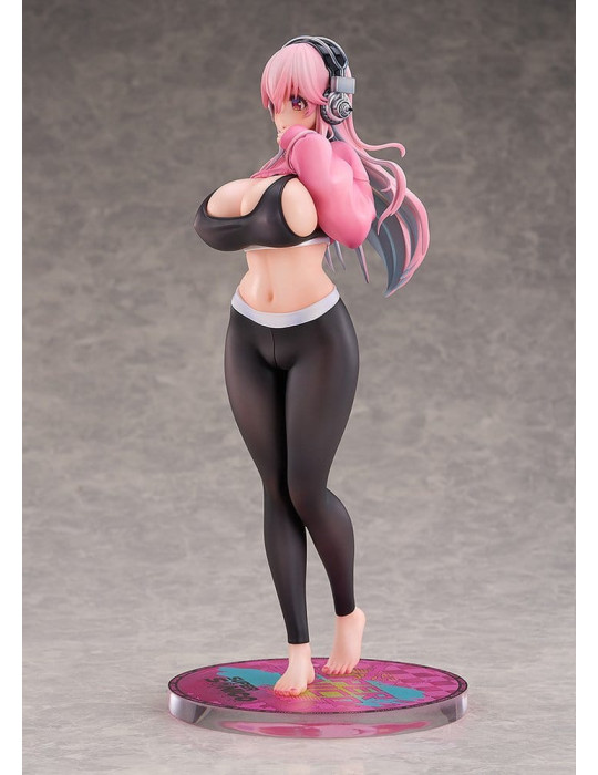 Super Sonico PVC Figure 1/6 Exercise Ver. 27 cm Solarain