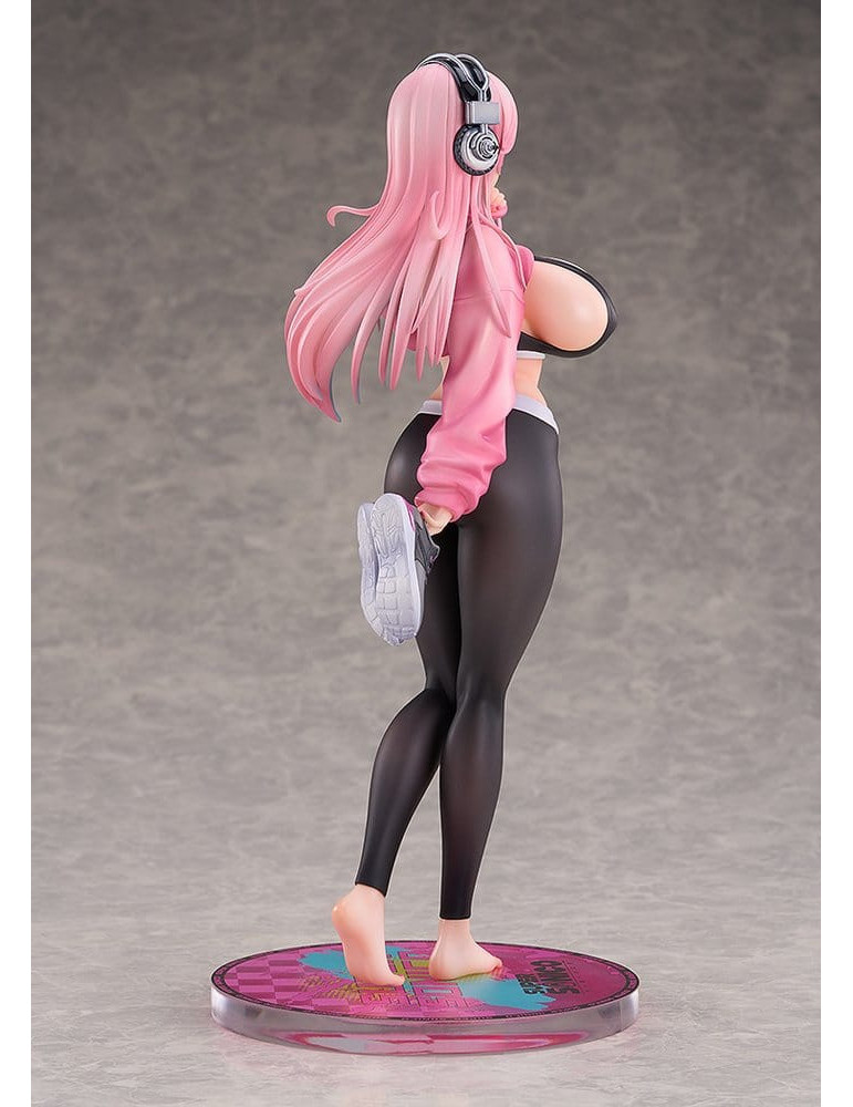 Super Sonico PVC Figure 1/6 Exercise Ver. 27 cm Solarain