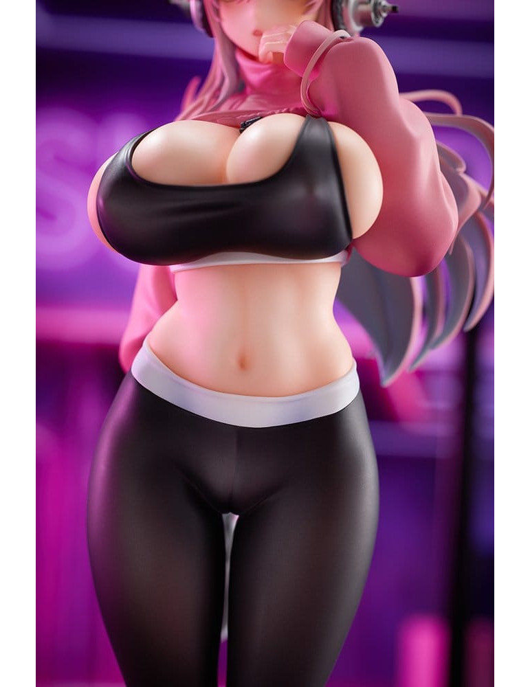 Super Sonico PVC Figure 1/6 Exercise Ver. 27 cm Solarain