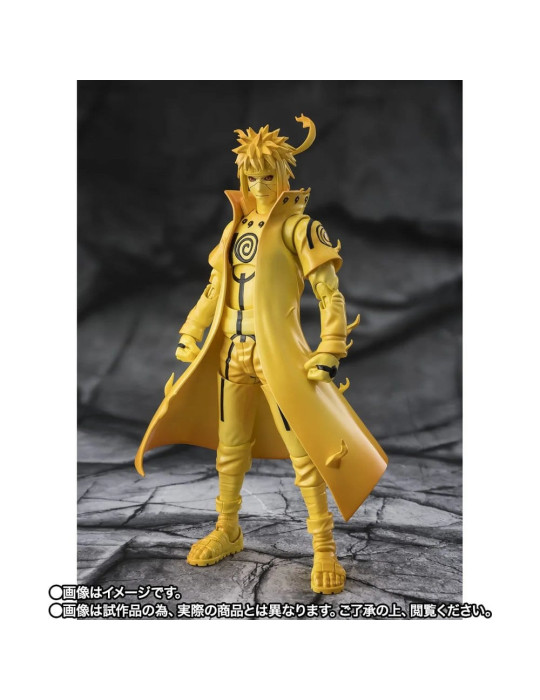 Naruto S.H.Figuarts Action Figure Minato Namikaze (Kurama Link Mode) -Bond of Light That Shatters Darkness- 15 cm Bandai