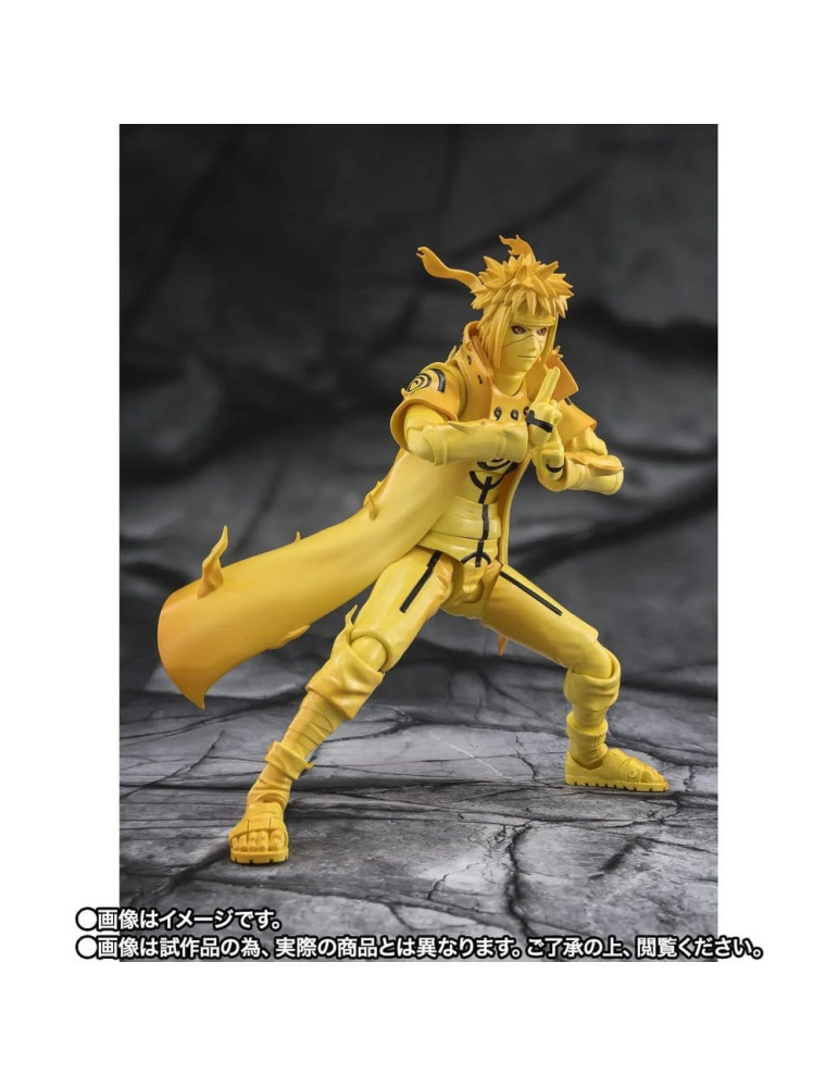 Naruto S.H.Figuarts Action Figure Minato Namikaze (Kurama Link Mode) -Bond of Light That Shatters Darkness- 15 cm Bandai