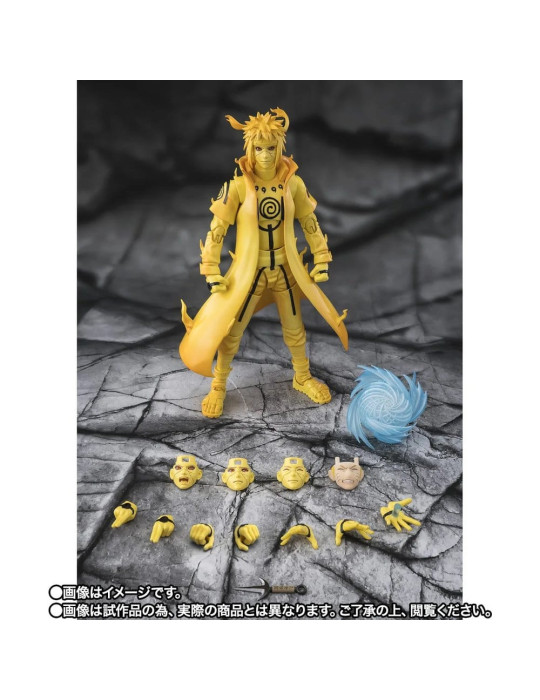 Naruto S.H.Figuarts Action Figure Minato Namikaze (Kurama Link Mode) -Bond of Light That Shatters Darkness- 15 cm Bandai
