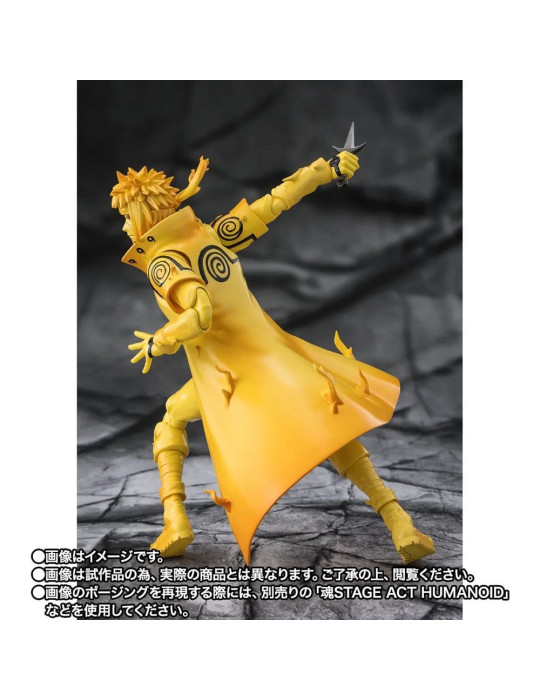 Naruto S.H.Figuarts Action Figure Minato Namikaze (Kurama Link Mode) -Bond of Light That Shatters Darkness- 15 cm Bandai