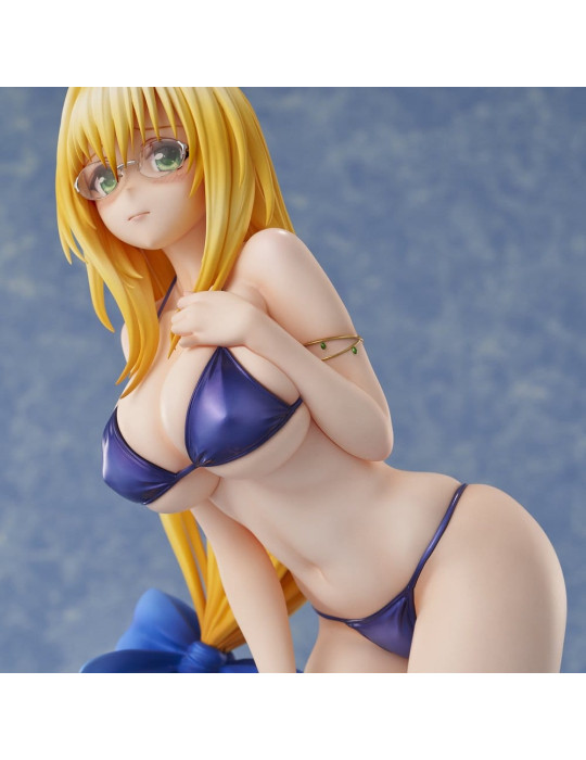 To LOVE-Ru Darkness figurine PVC 1/4 Swimsuit Series Tearju Lunatique Reissue 36 cm Union Creative