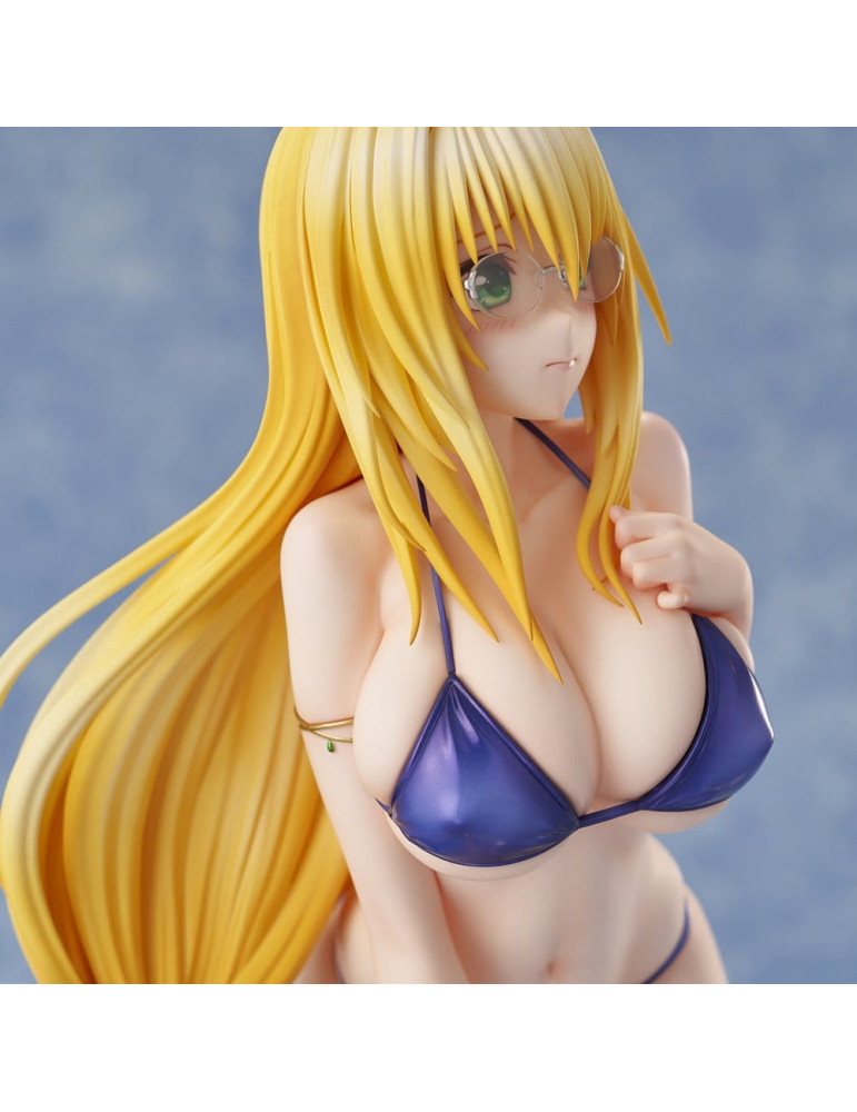 To LOVE-Ru Darkness figurine PVC 1/4 Swimsuit Series Tearju Lunatique Reissue 36 cm Union Creative