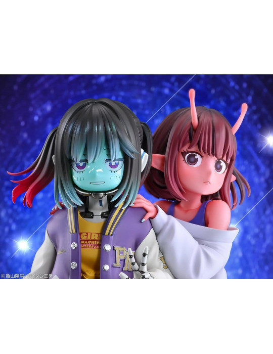 Milky Subway The Galactic Limited Express PVC Figures 2-Pack Chiharu & Makina 18 cm Medicos Entertainment