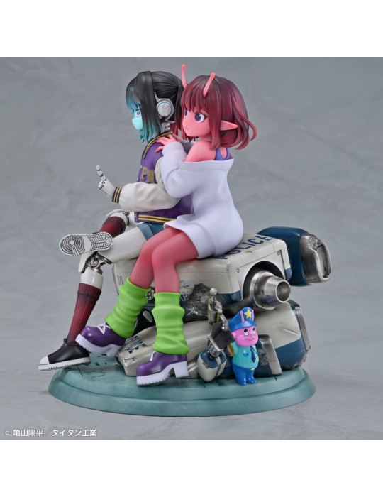Milky Subway The Galactic Limited Express PVC Figures 2-Pack Chiharu & Makina 18 cm Medicos Entertainment