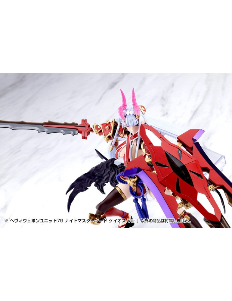 Kotobukiya M.S.G. Model Kit Accessory Set Heavy Weapon Unit 79 Knight Master Sword Chaos Ver. Kotobukiya