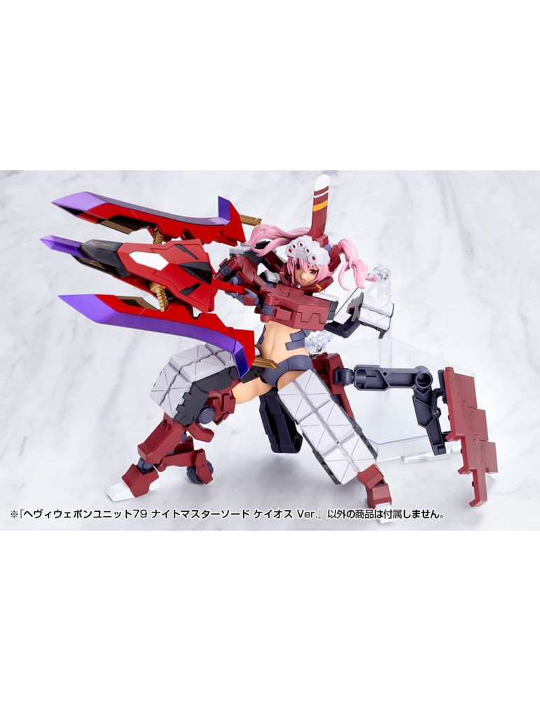 Kotobukiya M.S.G. Model Kit Accessory Set Heavy Weapon Unit 79 Knight Master Sword Chaos Ver. Kotobukiya