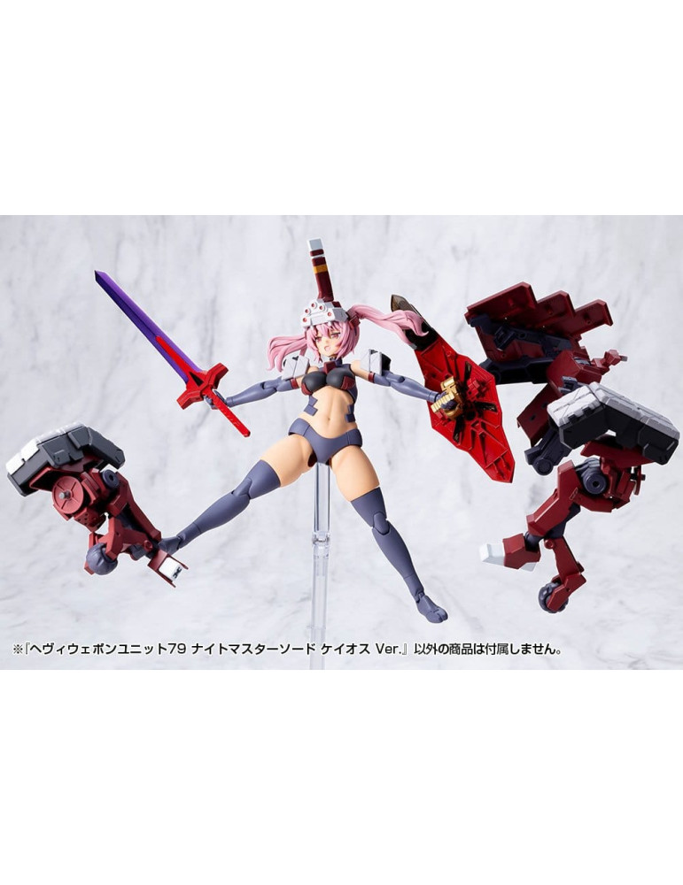 Kotobukiya M.S.G. Model Kit Accessory Set Heavy Weapon Unit 79 Knight Master Sword Chaos Ver. Kotobukiya