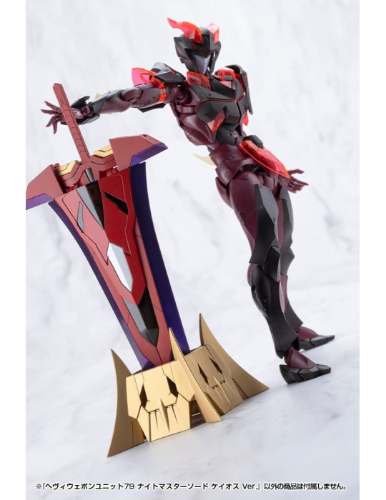 Kotobukiya M.S.G. Model Kit Accessory Set Heavy Weapon Unit 79 Knight Master Sword Chaos Ver. Kotobukiya