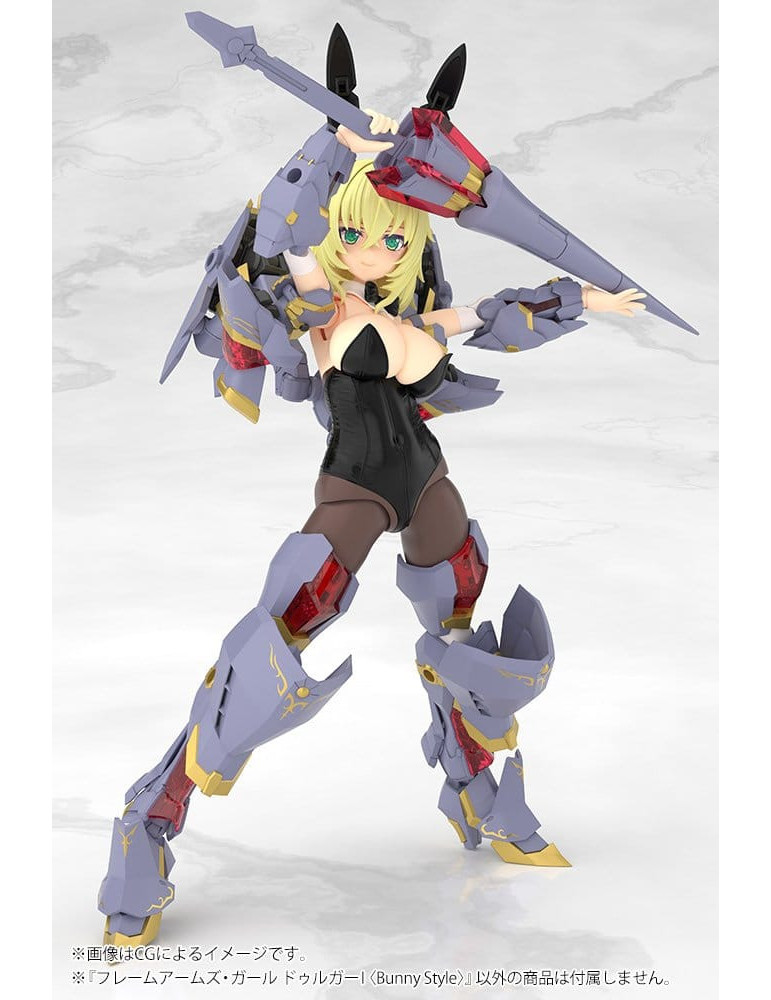 Frame Arms Girl Plastic Model Durga Bunny Style 18 cm Kotobukiya