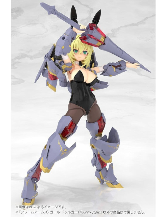 Frame Arms Girl Plastic Model Durga Bunny Style 18 cm Kotobukiya