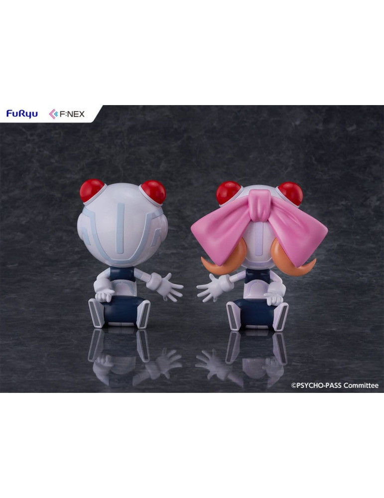 Psycho-Pass: Providence F:NEX PVC Figures 2-Pack Komissa Taro & Komissa Hanako 15 cm Furyu