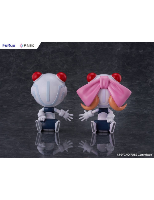 Psycho-Pass: Providence F:NEX PVC Figures 2-Pack Komissa Taro & Komissa Hanako 15 cm Furyu