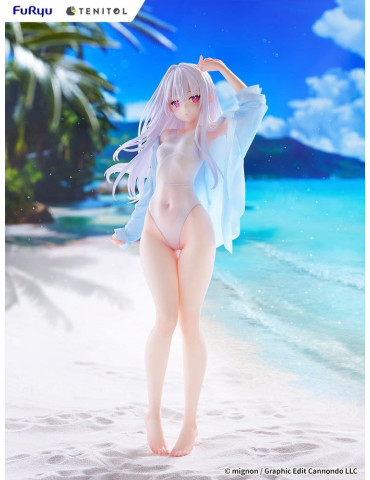 Mignon Works Tenitol Tall PVC Figure Shiro Swimsuit Ver. 30 cm Furyu