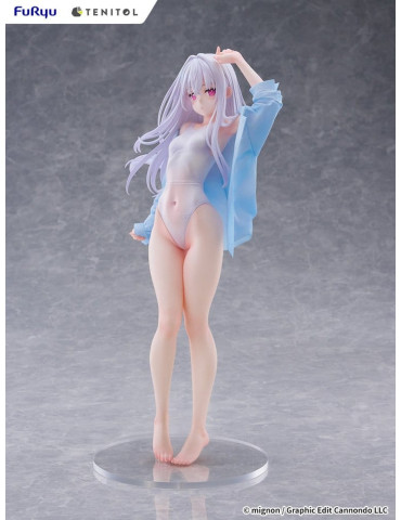 Mignon Works Tenitol Tall PVC Figure Shiro Swimsuit Ver. 30 cm Furyu 2